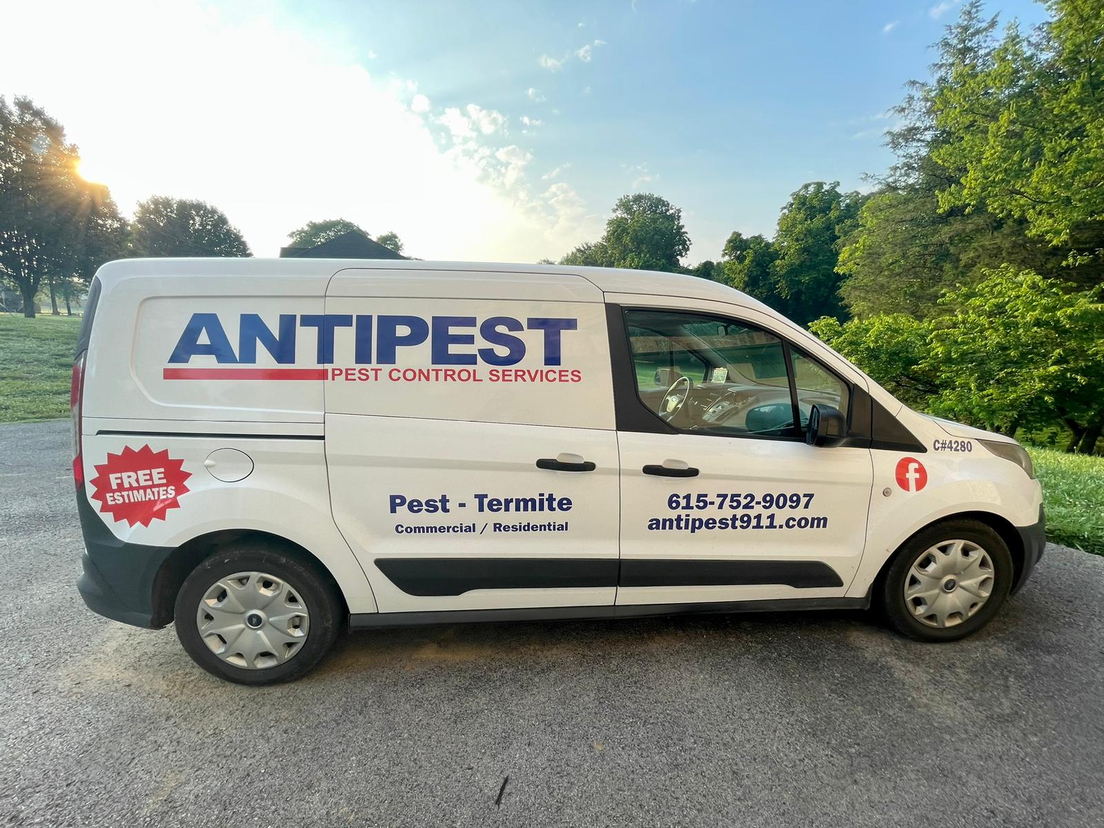 Antipest Pest Control Services Van Antipest Pest Control Services Van